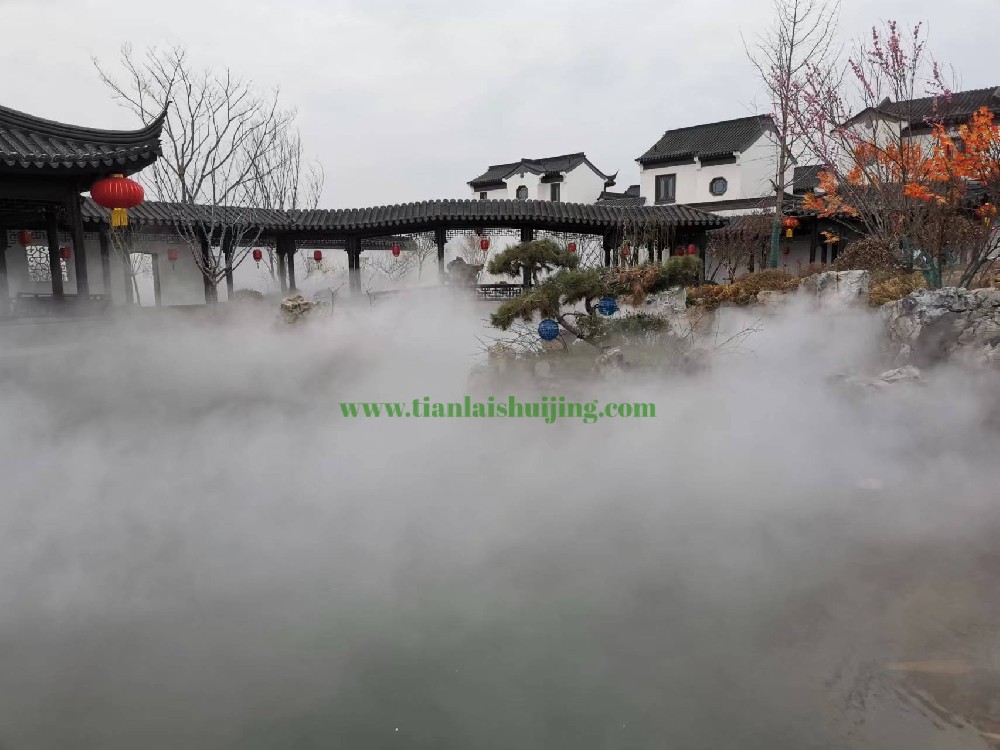 景观人工造雾：重塑城市生态与美学的“隐形画笔”